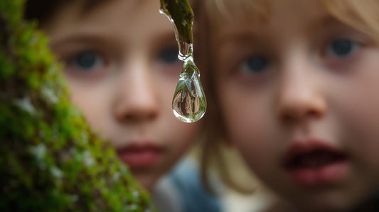 The Hidden World in a Raindrop