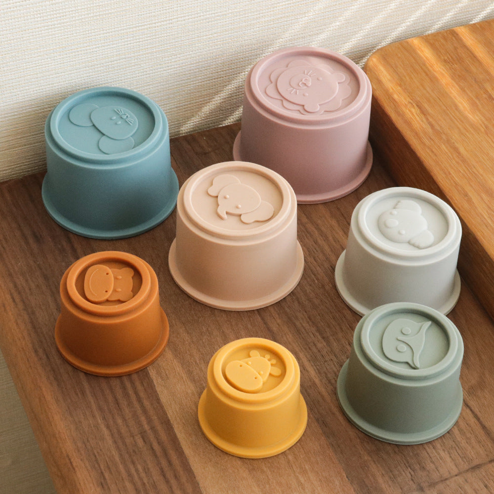 Beach Beach Toys Animals Stacking Cup Set