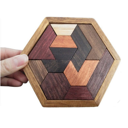 Early Childhood Cognitive Wooden Puzzle Set – Montessori Educational Toy for Toddlers