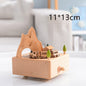 Innovative Rotating Wooden Music Box – Wind-Up Table Decor with Rotating Display Mechanism