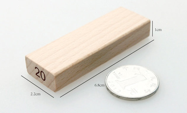 Parent–Child Wooden Stacking Blocks Set – Educational Family Building Toy