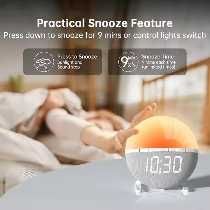 Kids Sunrise Alarm Clock & Night Light