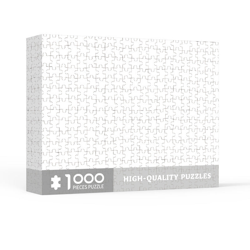 Custom 1000-Piece Wooden Puzzle – Special Shaped Educational Jigsaw for Adults