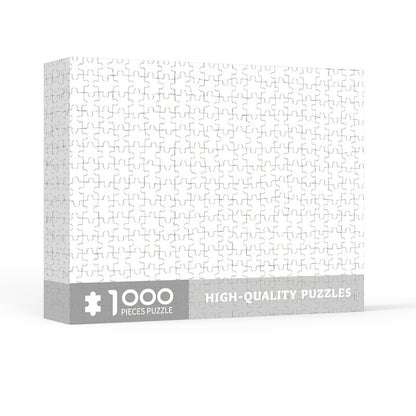 Custom 1000-Piece Wooden Puzzle – Special Shaped Educational Jigsaw for Adults