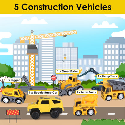 340-Piece Construction Race Track Set – DIY Flexible Car Track STEM Toy