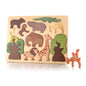 Wooden Animal Jigsaw Puzzle – Educational Montessori Toy for Toddlers & Kids