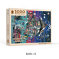Custom 1000-Piece Wooden Puzzle – Special Shaped Educational Jigsaw for Adults