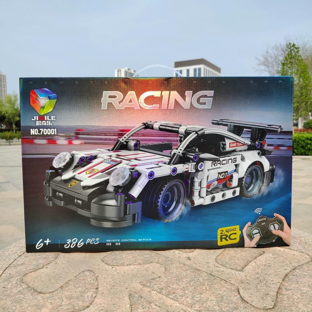DIY Remote Control Car with Building Blocks – STEM RC Brick Car Set