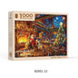 Custom 1000-Piece Wooden Puzzle – Special Shaped Educational Jigsaw for Adults