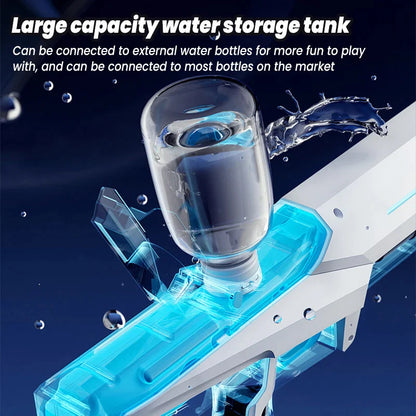 Electric Large-Capacity Water Gun – Automatic Rechargeable Water Blaster for Kids & Adults