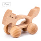 Cute Animal Wooden Baby Toy – Montessori Push & Stack Blocks for Infants