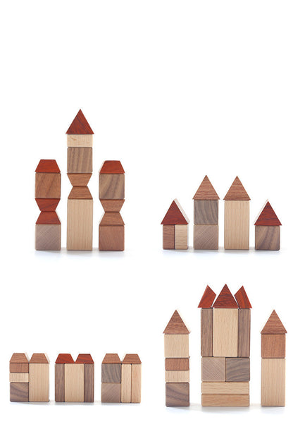 Wooden Forest Track Puzzle – Children's DIY Urban Rail Transit Construction Toy Set